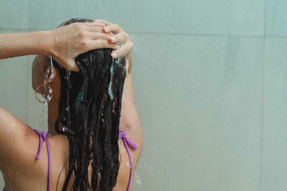 eau de riz pour les cheveux