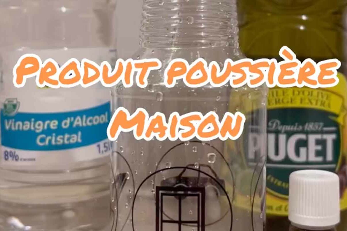 Faire son spray nettoyant anti poussière maison