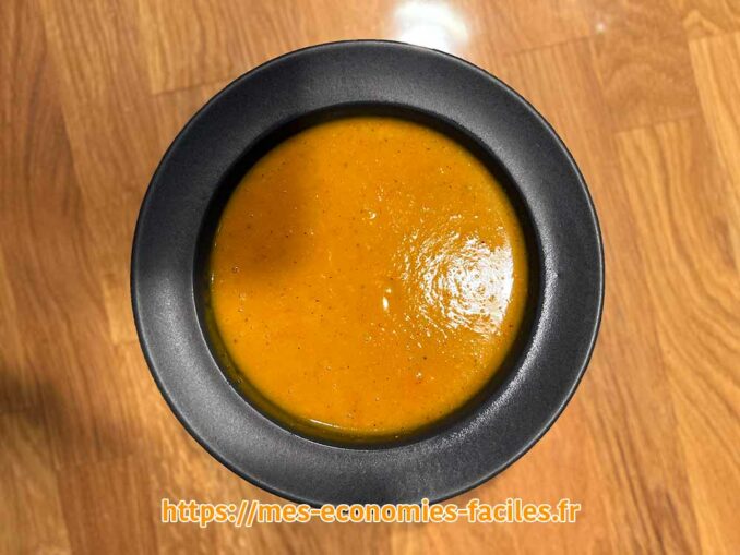 soupe de potimarron