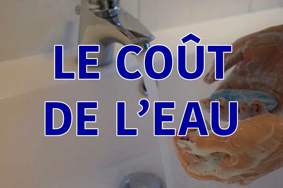 Quel est le coût de l'eau ?