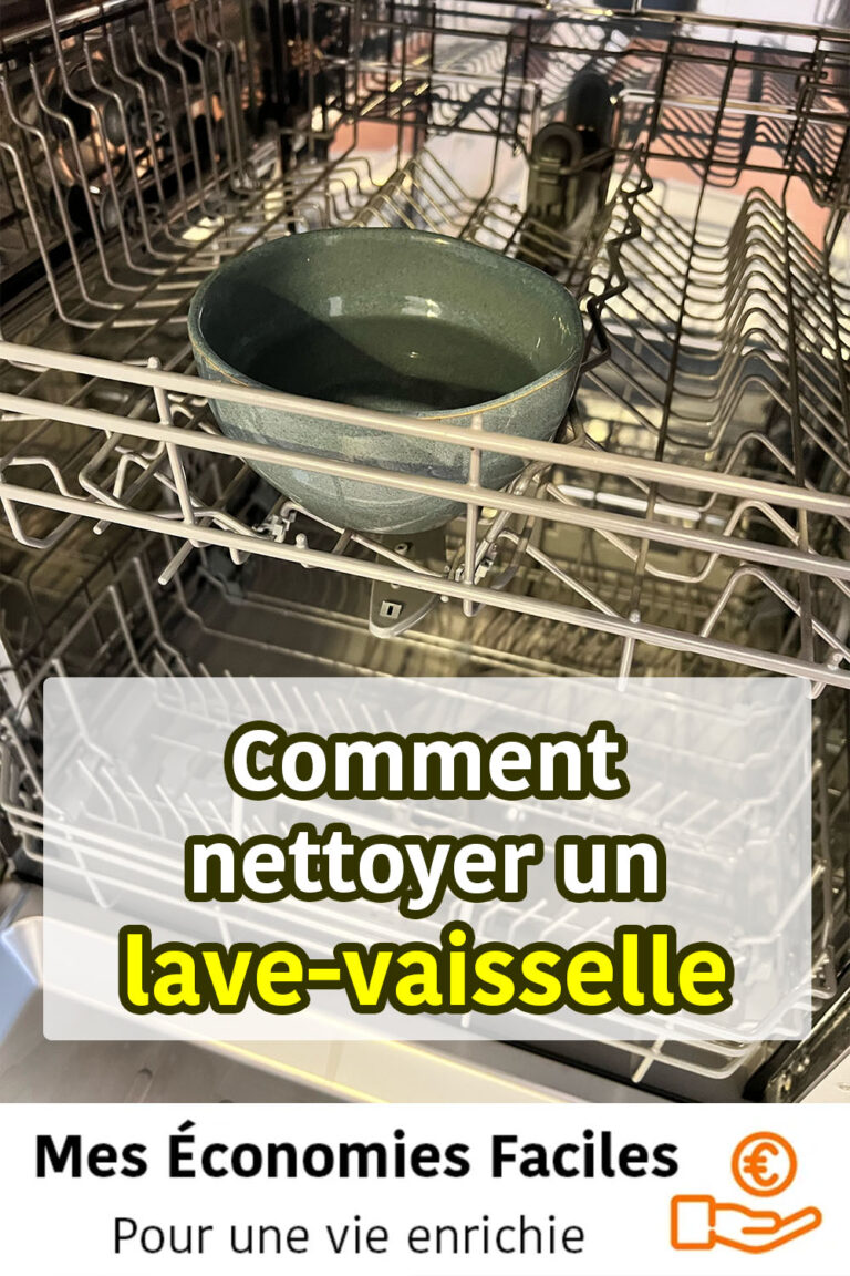 Nettoyer un lavevaisselle facilement la meilleure méthode MEF