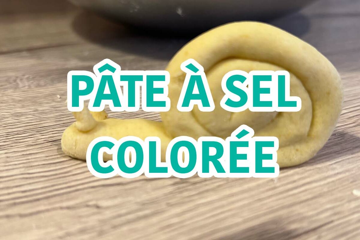 La pâte à sel colorée