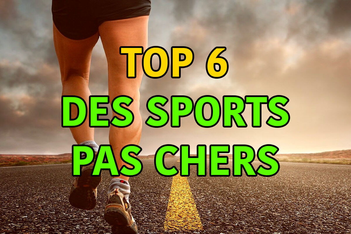 le top des sports pas chers