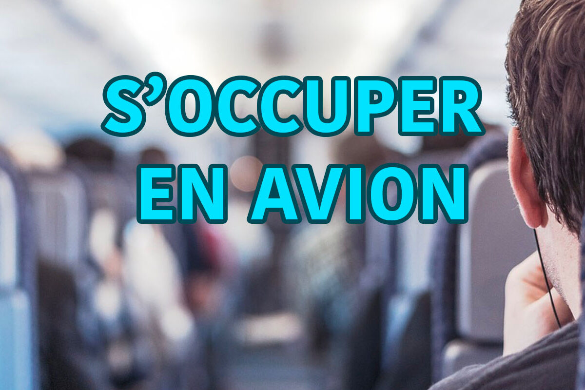 s'occuper dans avion