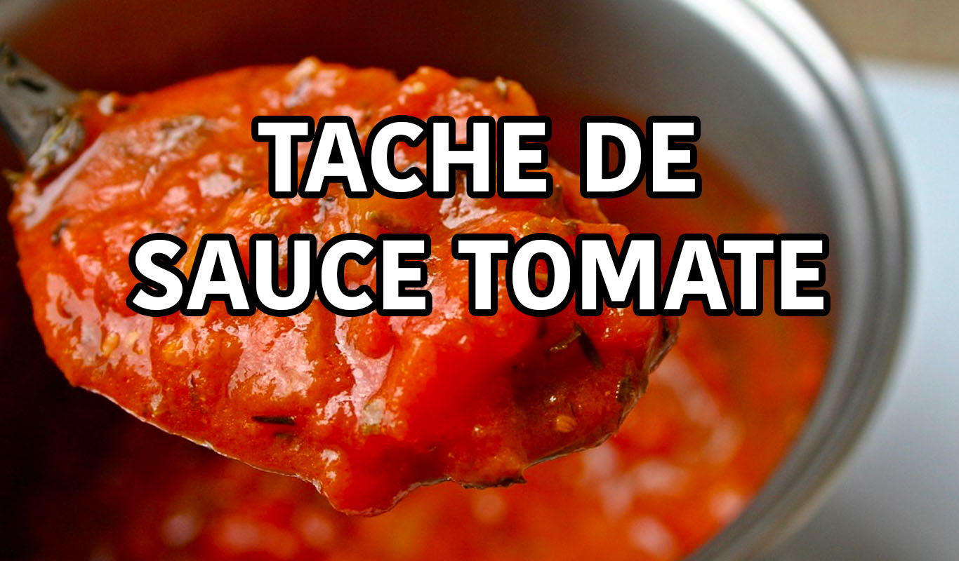 Tache de sauce tomate : toutes nos astuces pour les enlever