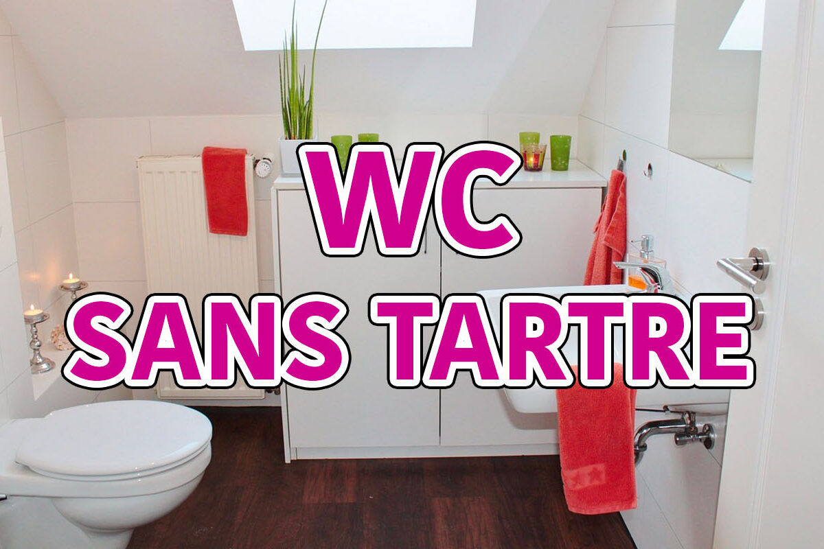 Tartre WC solution et astuces