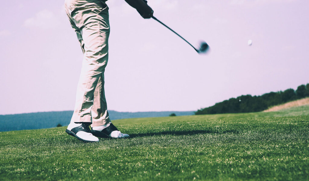 bienfaits physique du golf