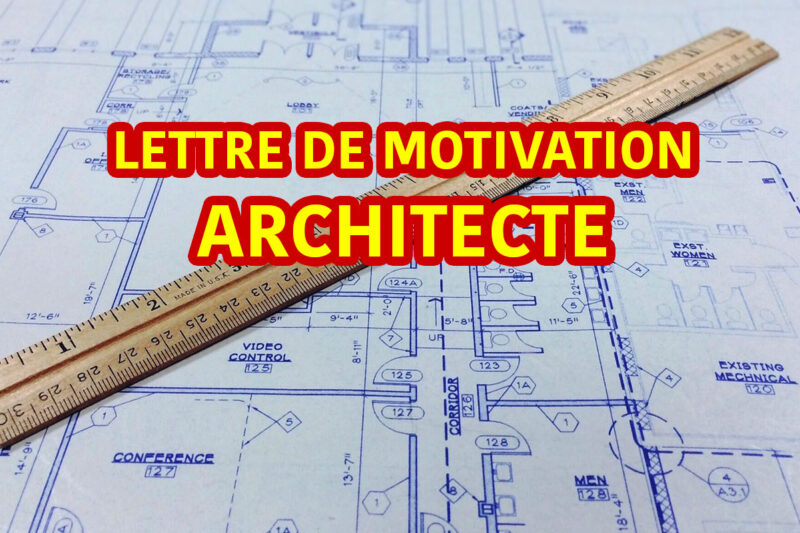 Lettre de motivation Architecte