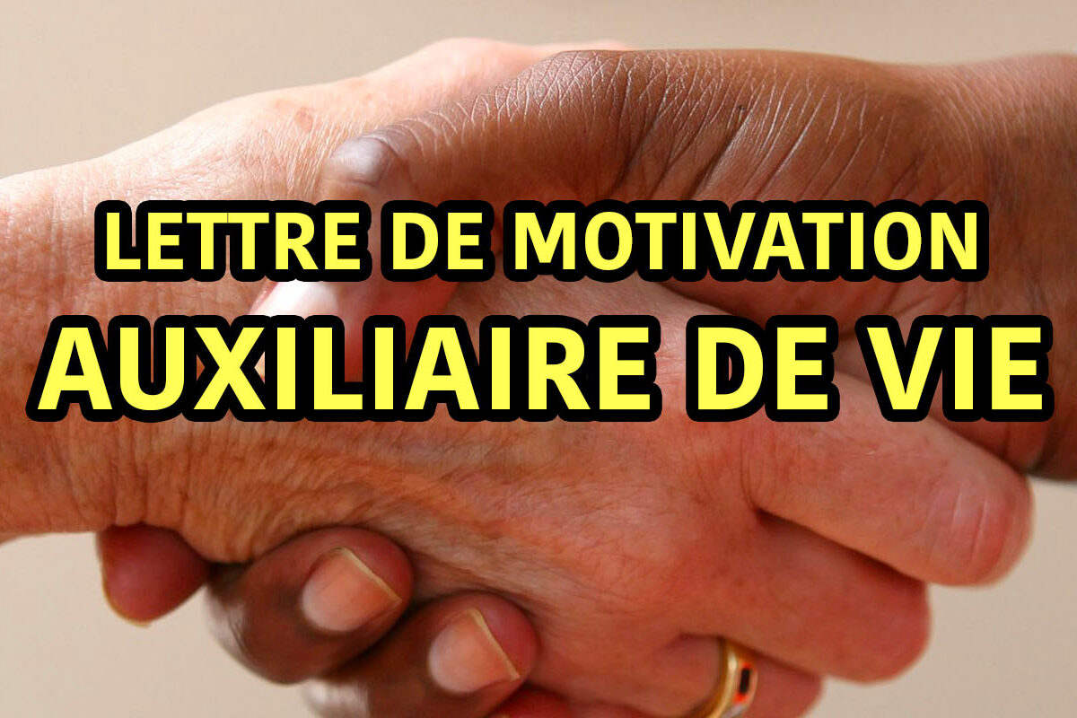 lettre de motivation auxiliaire de vie
