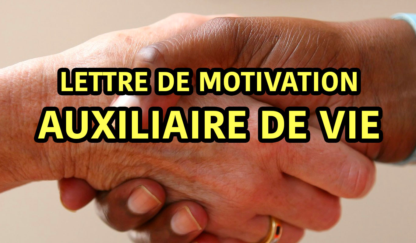 Exemple Lettre De Motivation Auxiliaire De Vie