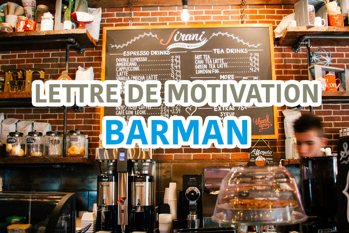 lettre de motivation barman