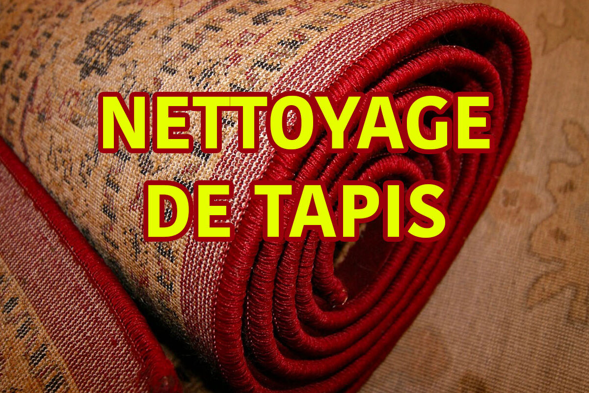 nettoyage de tapis