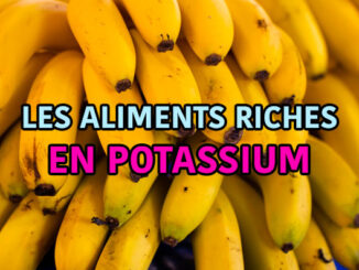 les aliments riches en potassium