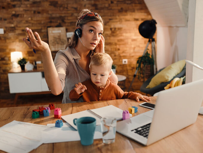 télétravail et enfants