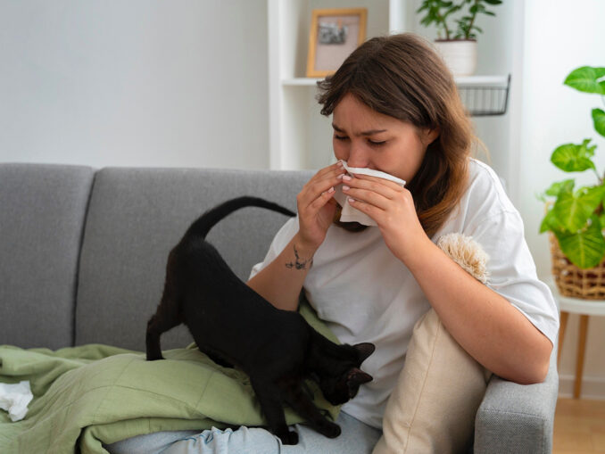 allergie aux poils de chat