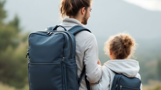 Astuces pour voyager léger même avec des enfants