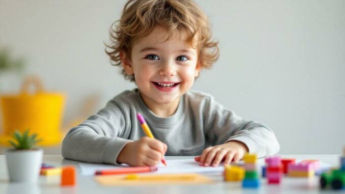 Comment occuper un enfant de 3 ans en 5 étapes faciles