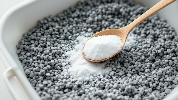 Désodoriser une litière pour chat avec du bicarbonate : efficace ou non ?