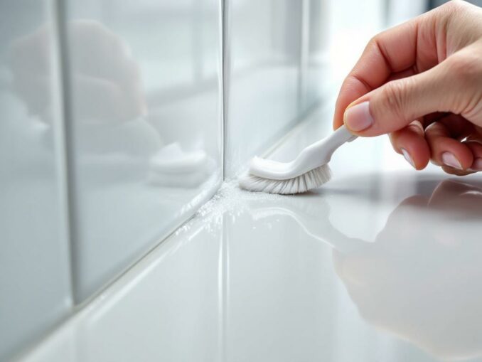 Nettoyer efficacement les joints de salle de bain