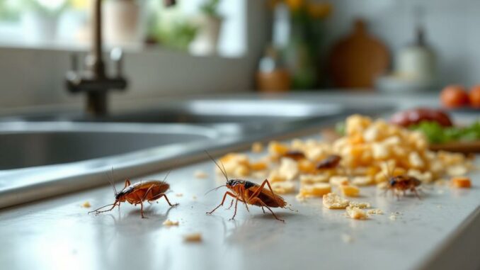 Pourquoi les cafards envahissent votre cuisine (et comment les chasser)