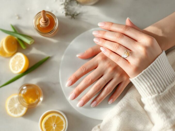 Prendre soin de ses mains et ongles avec des produits maison