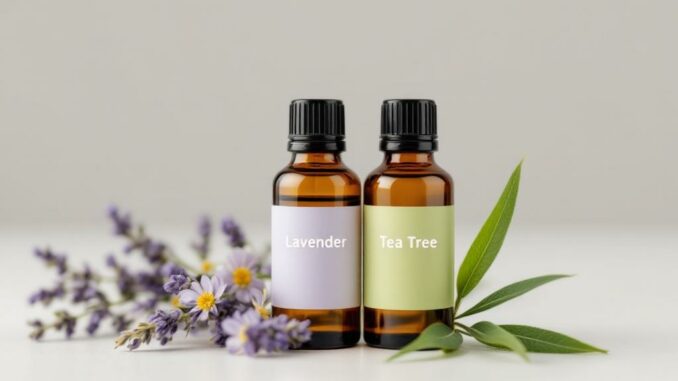 Quelle est la différence entre huile essentielle de lavande et de tea tree ?