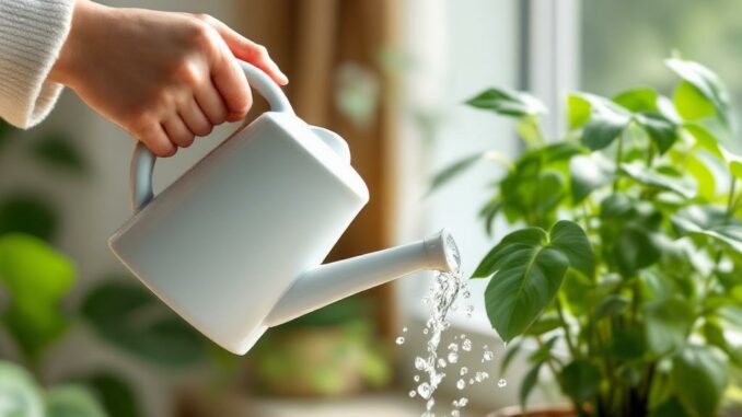 Astuces pour arroser ses plantes sans gaspiller l’eau