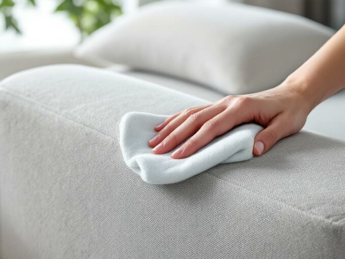 Comment bien nettoyer un canapé en tissu sans l’abîmer ?