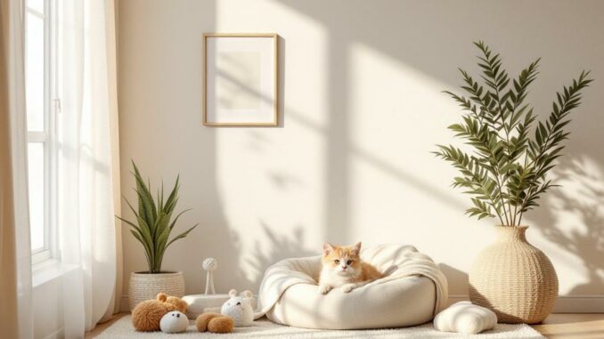 Créer un coin cosy pour votre animal avec peu de moyens