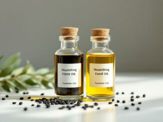 Différence entre huile de nigelle alimentaire et cosmétique