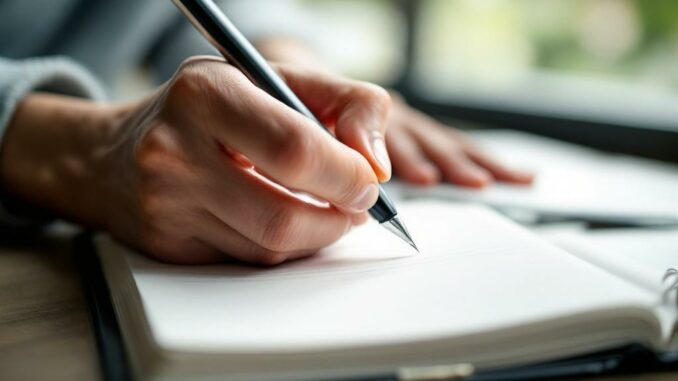 Les bienfaits de l’écriture pour le développement personnel