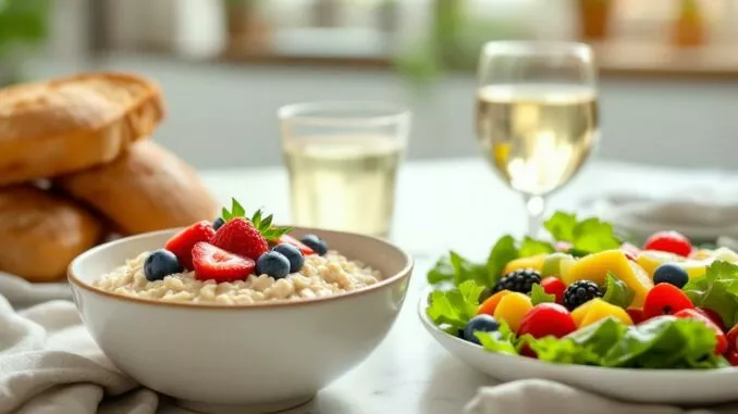 Menu type sur une journée pour réduire son cholestérol