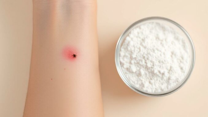 Peut-on utiliser le bicarbonate pour apaiser une piqûre d’insecte ?