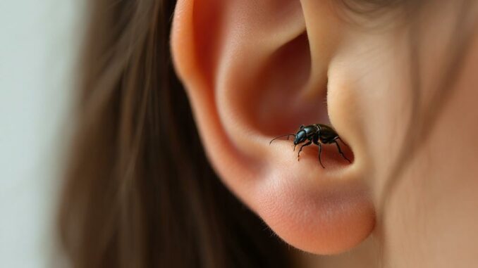 Que faire si un insecte est entré dans l’oreille ?