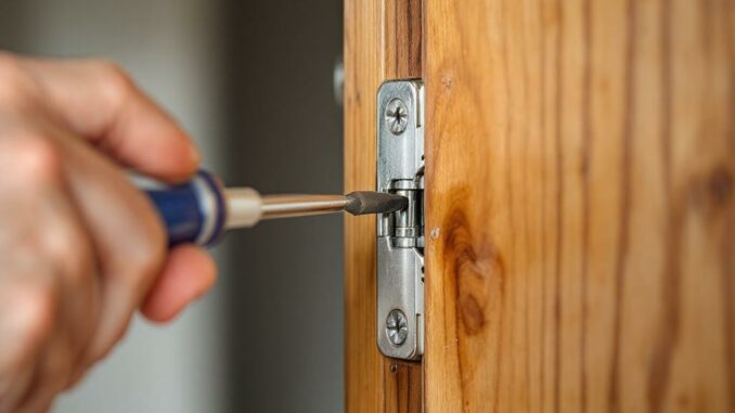 Réparer une porte qui grince avec des solutions maison