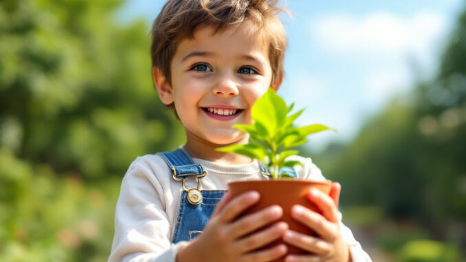 Apprendre les gestes écolos aux enfants