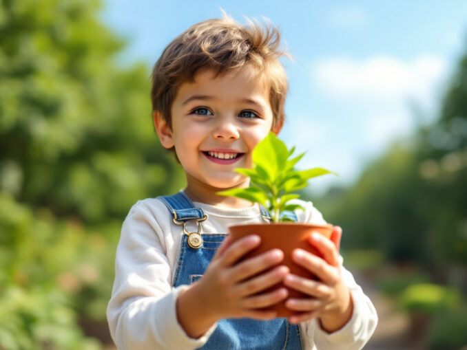 Apprendre les gestes écolos aux enfants