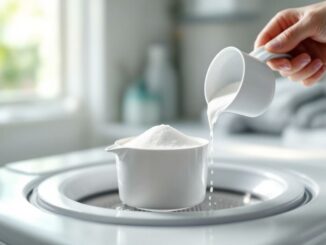 Bien doser sa lessive pour éviter les résidus