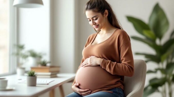 Bien vivre les premiers mois de grossesse au travail