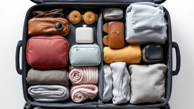 Comment bien organiser sa valise pour un week-end ?