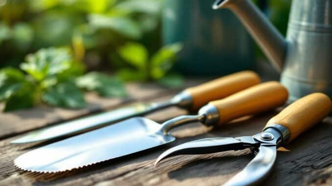 Comment entretenir ses outils de jardin durablement ?