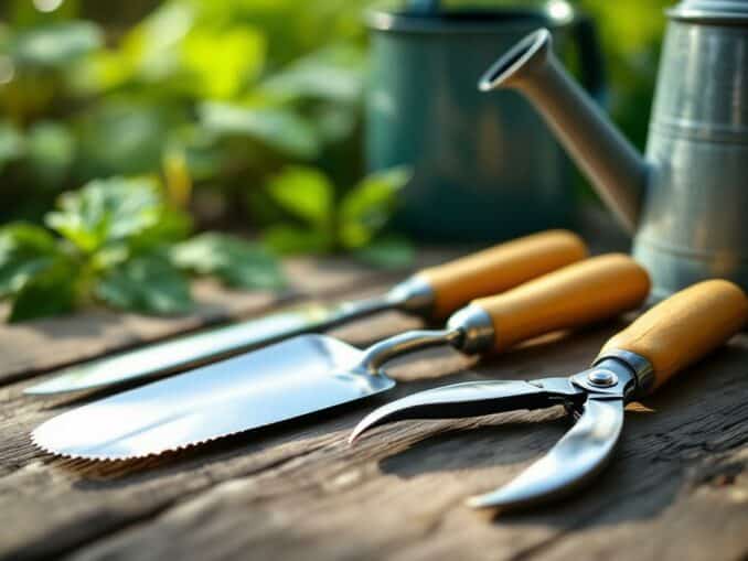 Comment entretenir ses outils de jardin durablement ?