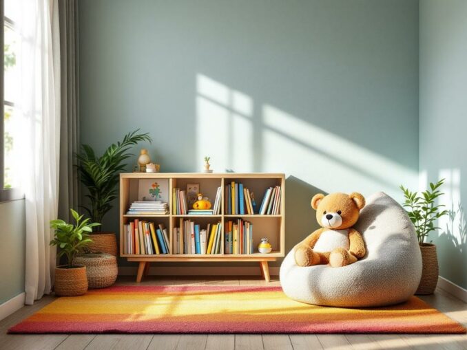 Créer un coin lecture pour enfants avec peu de moyens