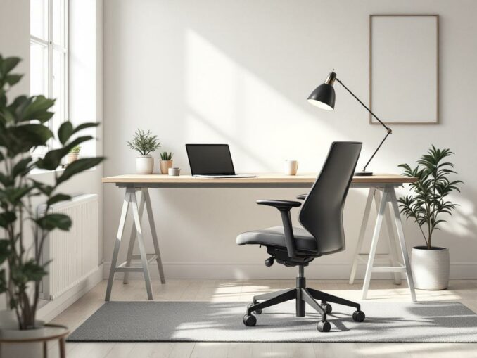 Créer un espace de travail adapté à la maison