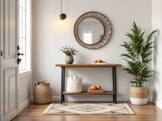 Décorer son entrée pour faire bonne impression