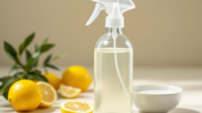 Faire son désodorisant maison au citron et au vinaigre blanc