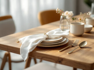 Faire une déco de table simple et élégante