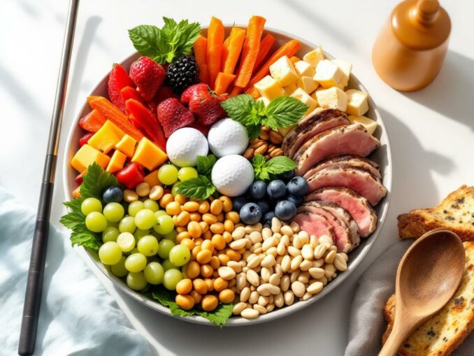Golf et alimentation : quoi manger avant et après une partie ?