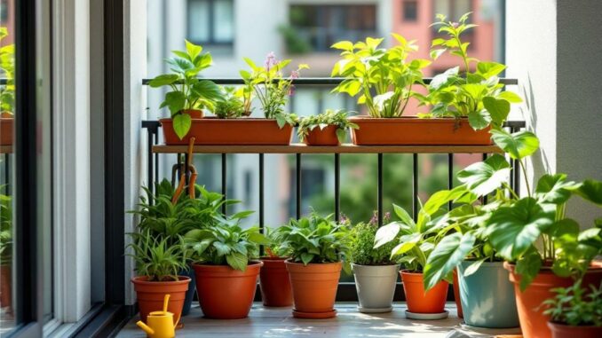 Jardin en pot sur balcon : comment s’y prendre ?