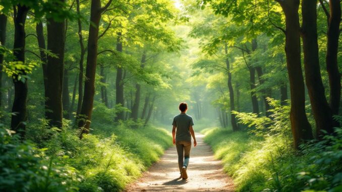 Les bienfaits de la marche en pleine nature sur le mental
